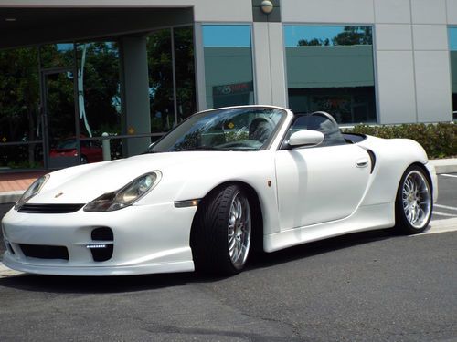 2001 porsche boxster -s  ''custom wide-body'' roadster