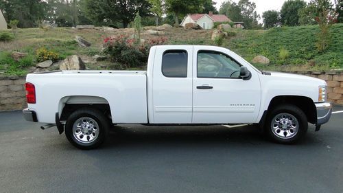 2012 silverado 1500 lt ext cab 2wd-25% damage