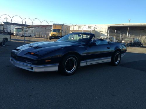 Rare 1985 trans am autoform roadster convertible 77 pictures &amp; video no reserve