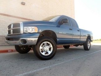 2004 dodge ram 2500 slt - 4x4 - cummins diesel - 6 speed - 140k miles - tx truck