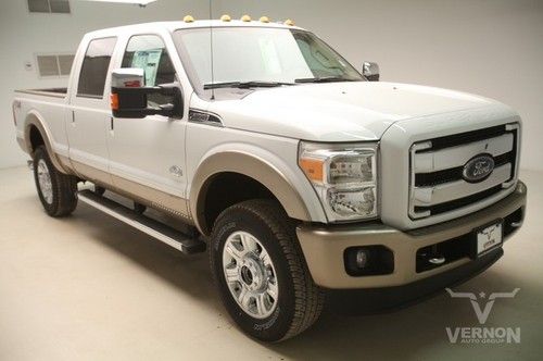 2014 king ranch crew 4x4 fx4 navigation sunroof leather heated 20s aluminum