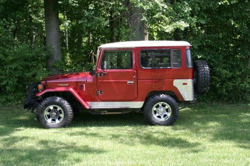 1978 toyota land cruiser fj40 stock 2-door 4.2l 4wd