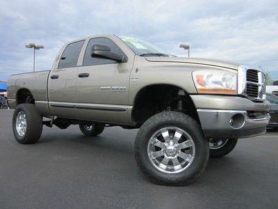 2006 dodge ram quad crew cab slt 1500 4x4 5.7l hemi v8 custom lifted truck~nice!