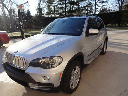 Bmw x5 4.8l v8 premium  x-drive, nevada leather seat trim, no reserve price