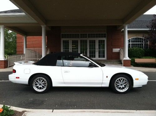 Mint!! 1993 nissan 240sx se convertible  2.4l 5-spd rwd alloys leather!!!