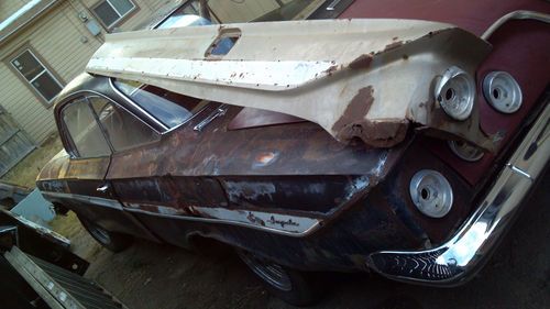 1961 Bubbletop Impala and a 1961 Belair plus parts., image 2