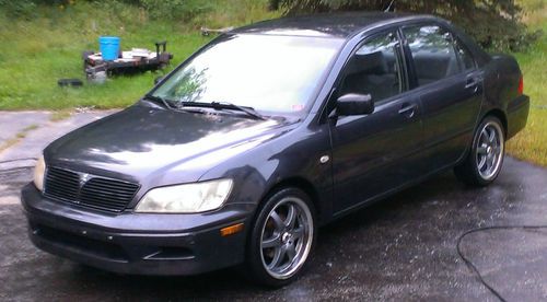 2002 lancer 5 speed manual runs great!! ice cold a/c, new clutch
