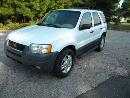 2003 ford escape xlt high miles no reserve!!!!!!