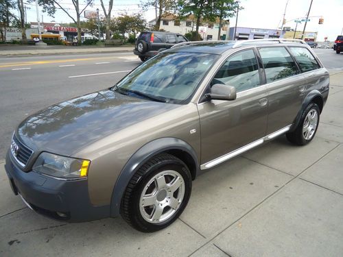 2002 audi allroad quattro 2.7t 107k awd leather sunroof clean carfax bose stereo