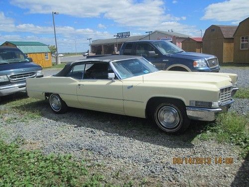 1969 Cadillac 2dr convertiable, image 8