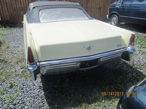 1969 Cadillac 2dr convertiable, image 9