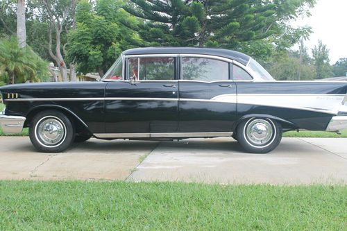 1957 chevy bel air/283 v8/automatic excellent condition "survivor"