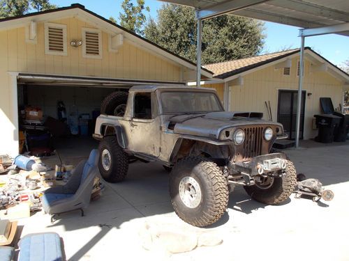 1971 jeepster commando half cab rockcrawler project