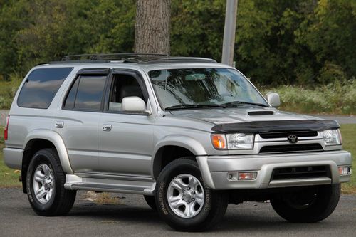 2001 toyota 4runner sport 4x4 v6 leather sunroof 1-owner clean carfax only 81k!