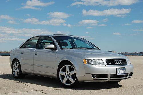 2004 audi a4 3.0l v6, 220hp quattro all-wheel-drive, 6-speed manual