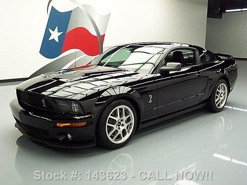 2008 ford shelby gt500 svt cobra 6-speed nav shaker 15k texas direct auto