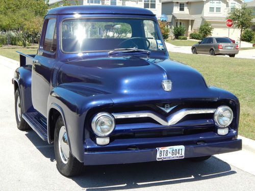 Ford 1955 f100 f-100 pickup truck short bed