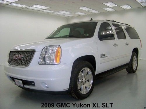 2009 gmc yukon xl slt texas edition dvd leather media 3rd row park assist 50k