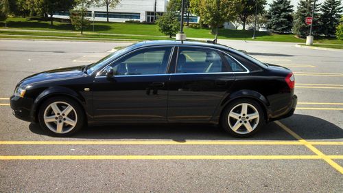 Quattro, all wheel drive, manual, black, sunroof, leather, heated seats