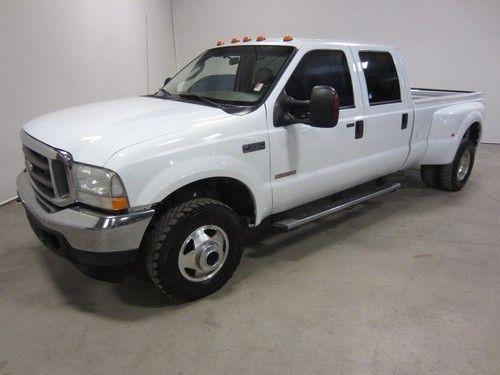 04 ford f350 lariat 6.0l power stroke turbo diesel crewcab long  2 owner 80pics