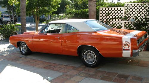 1970 dodge superbee 383 magnum 4 sp orange wte top  int-airgrabber mopar # match