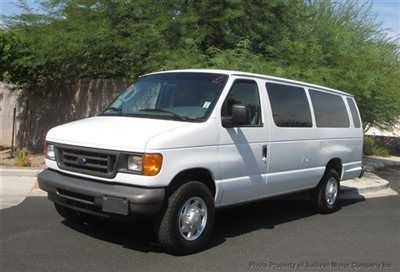 2007 ford e350 xlt 15 passenger van 5.4 v8 with advance trac rsc