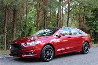 2013 ford fusion se - leather - back-up camera - only 5k miles- 18" sport wheels
