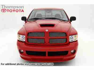 2004 DODGE RAM SRT-10 VIPER POWERED 8.3L V10 6 SPEED STICK ONLY 10,173 MILES!, US $28,990.00, image 4