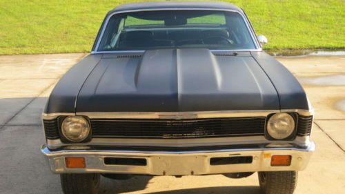 * 1972 Nova * Solid Roller * NO RUST * New Matte Finish Black Paint, US $14,500.00, image 3