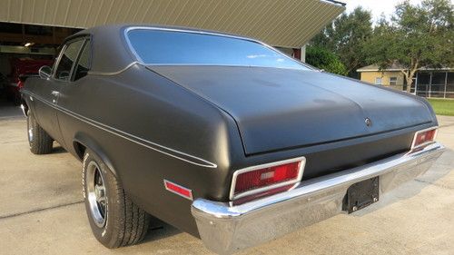 * 1972 Nova * Solid Roller * NO RUST * New Matte Finish Black Paint, US $14,500.00, image 8