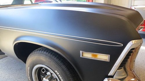 * 1972 Nova * Solid Roller * NO RUST * New Matte Finish Black Paint, US $14,500.00, image 15
