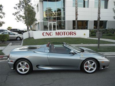 2001 ferrari 360 modena spider f1 great options condition and service history