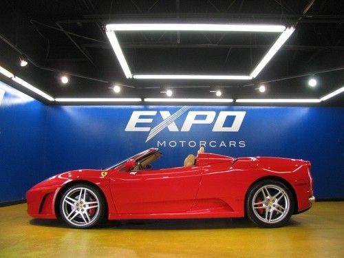 Ferrari f430 spider f1 u.s. model electronic daytona seats scuderia shields