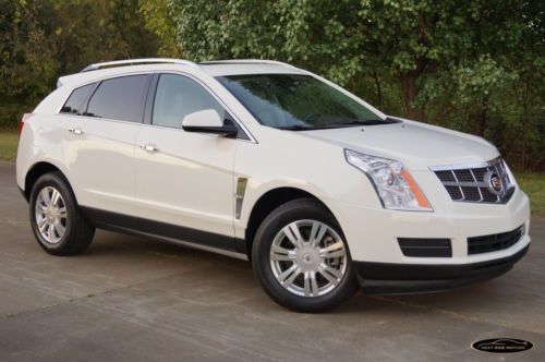 5-days *no reserve* '11 cadillac srx luxury pkg 1-owner off lease bose pano