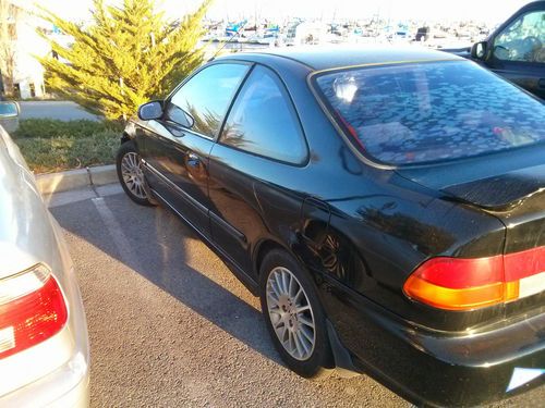 1998 honda civic ex - black - manual trans - 128k miles - 30+ mpg - salvaged