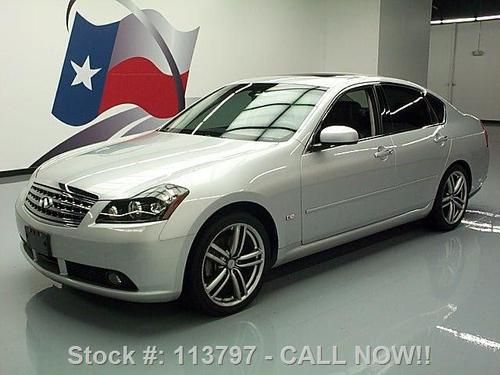 2006 infiniti m35 sport climate seats sunroof rear cam! texas direct auto