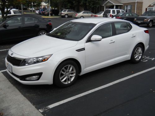 2012 kia optima lx sedan 4-door 2.4l gdi, lumbar support, smoke free