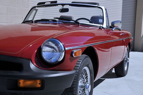 1979 MG MGB Roadster ONE OWNER ALL ORIGINAL 37,000 miles Runs and Drives GREAT!, image 5