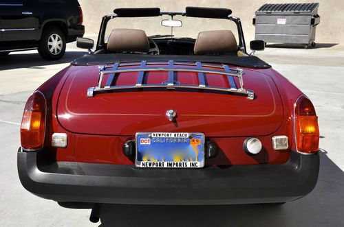 1979 MG MGB Roadster ONE OWNER ALL ORIGINAL 37,000 miles Runs and Drives GREAT!, image 7