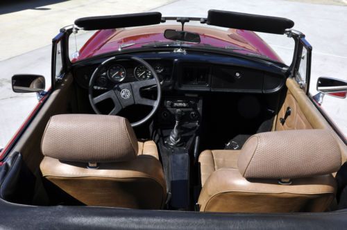 1979 MG MGB Roadster ONE OWNER ALL ORIGINAL 37,000 miles Runs and Drives GREAT!, image 13