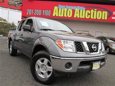 07 frontier se crew cab 4x4 4wd carfax certified low reserve pre owned 98k miles