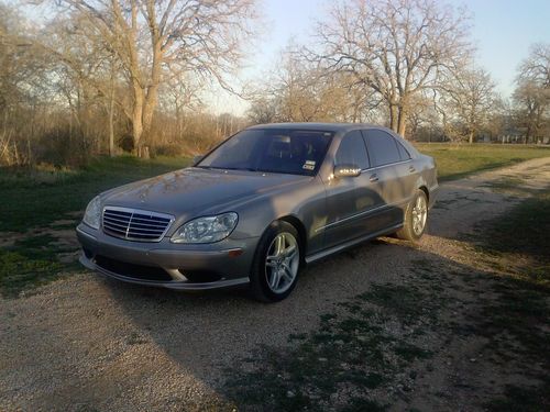 2006 mercedes-benz s430 amg pkg 18 inch michellin pilot supersports