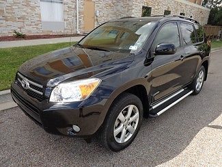 2007 rav4 limited 2.4l i4 engine 4-speed auto trans leather loaded 1 owner nice!