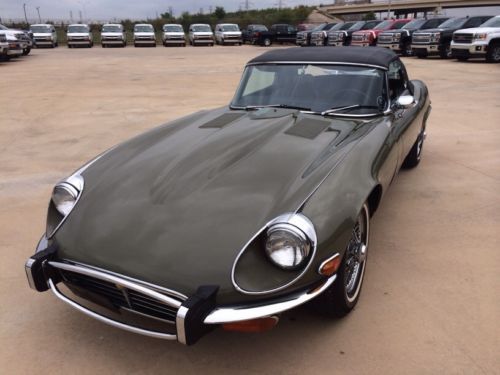 1973 jaguar xke roadster--excellent california car