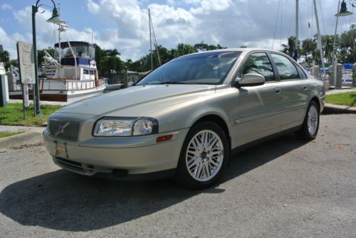 2002 volvo s80 2.9 sedan 4-door 2.9l no reserve sale!