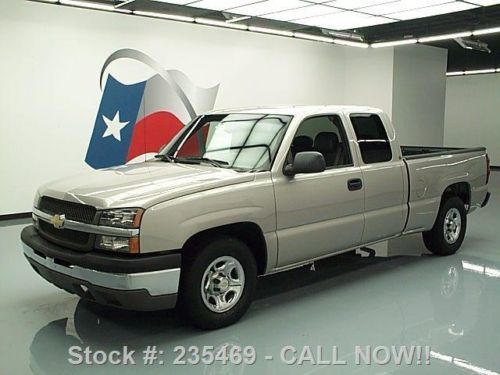 2004 chevy silverado extended cab 5.3l v8 cd audio 89k texas direct auto