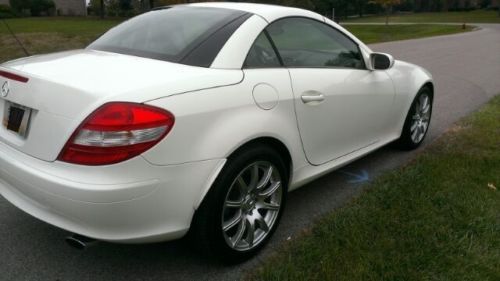 2005 White Mercedes Benz SLK350, US $18,000.00, image 3