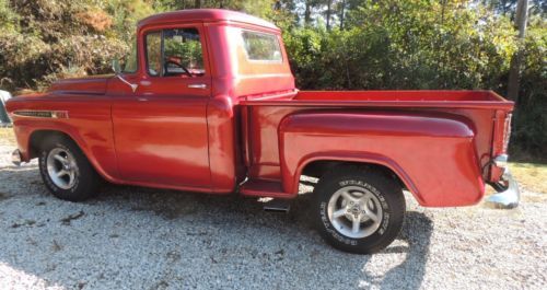 55 56 57 58 1959 chevrolet truck  apache 3100 1/2 ton  stepside