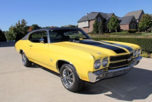 70 chevelle ss 396/350 build sheet 4 speed show car