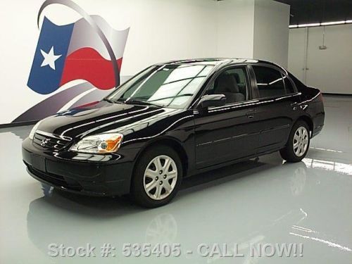 2003 honda civic ex sunroof cruise ctrl cd audio 73k mi texas direct auto